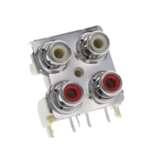 PJRAS2X2S01X Switchcraft Inc.  Audio Connectors